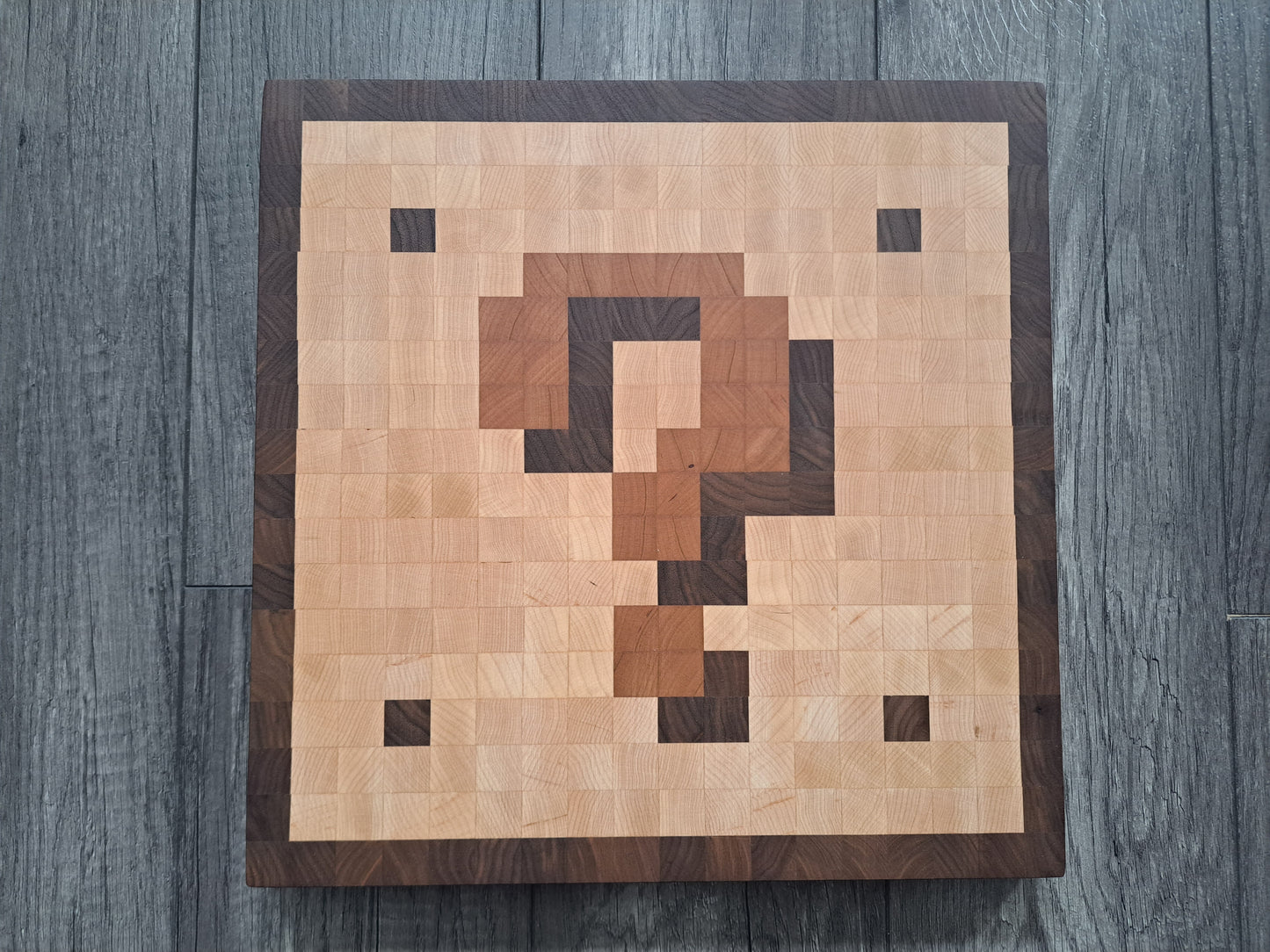 Question Block Cutting Board