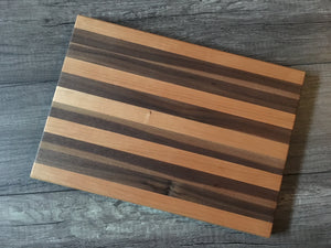 Stripped cutting board